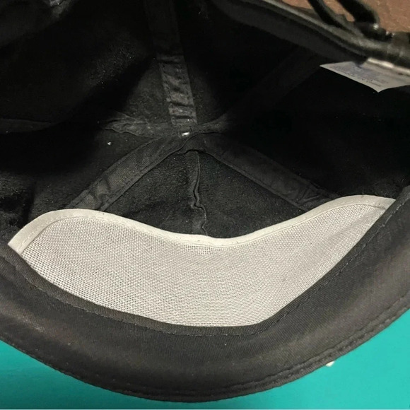 Fountain Tire Goodyear  Blimp Leather Baseball Hat - Picture 5 of 6